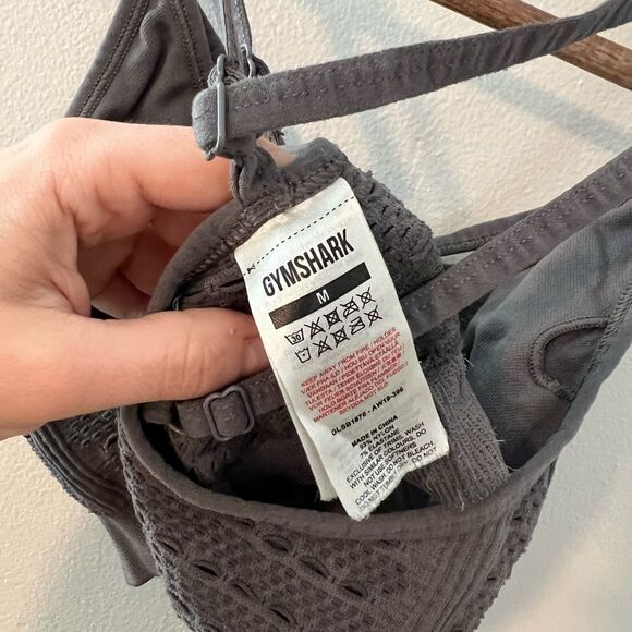 Gymshark Gray Energy Seamless Sports Bra - Picture 6 of 6